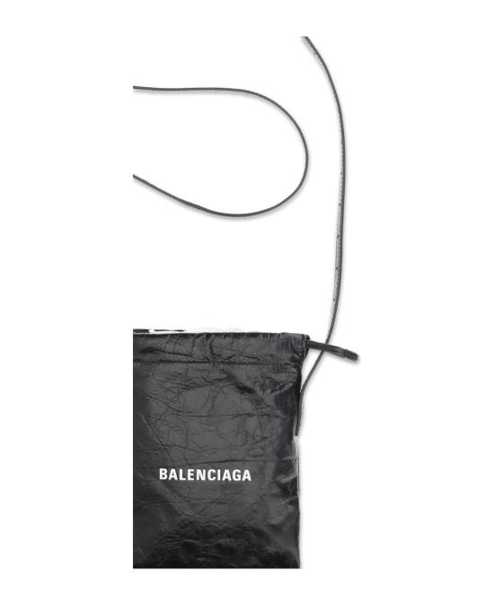  발렌시아가 쇼퍼 폰 홀더 852930 2ABH61090 BLACK - BALENCIAGA