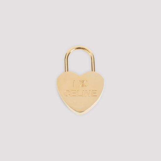  셀린느 하트 패들락 참 B101P6BRA 35OR GOLD - CELINE