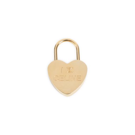  셀린느 하트 패들락 참 B101P6BRA 35OR GOLD - CELINE