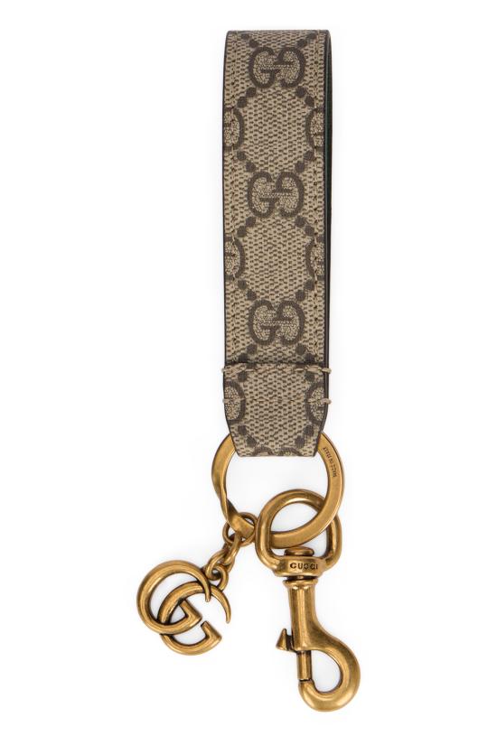  구찌 후크 클로저 오피디아 키체인 817017 JAAH48766 BROWN - GUCCI