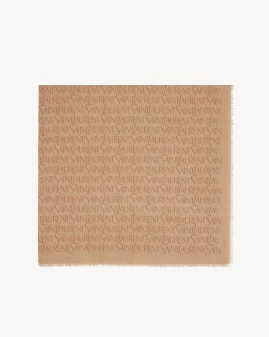  생로랑 머플러/스카프 747680 3Y6689765 BEIGE