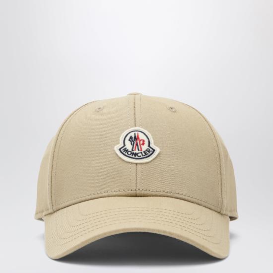  몽클레어 로고 코튼 볼캡 3B00008 04863209 BEIGE