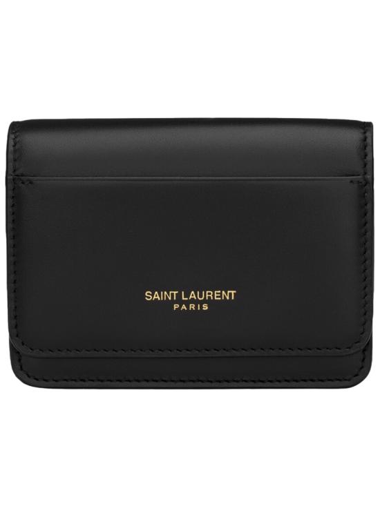  생로랑 비즈니스 카드 케이스 스무스 레더 863192 AAGD01000 BLACK