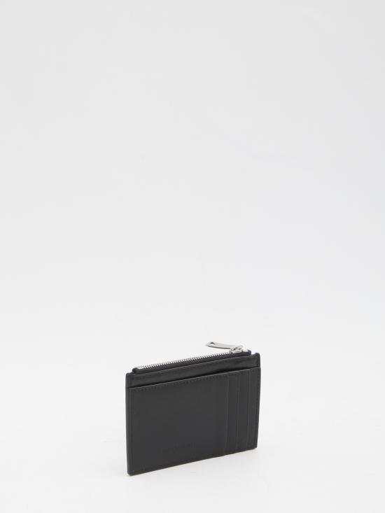 보테가베네타 캐세트 집 카드 케이스 853519 VBWD38803 BLACK - BOTTEGA VENETA