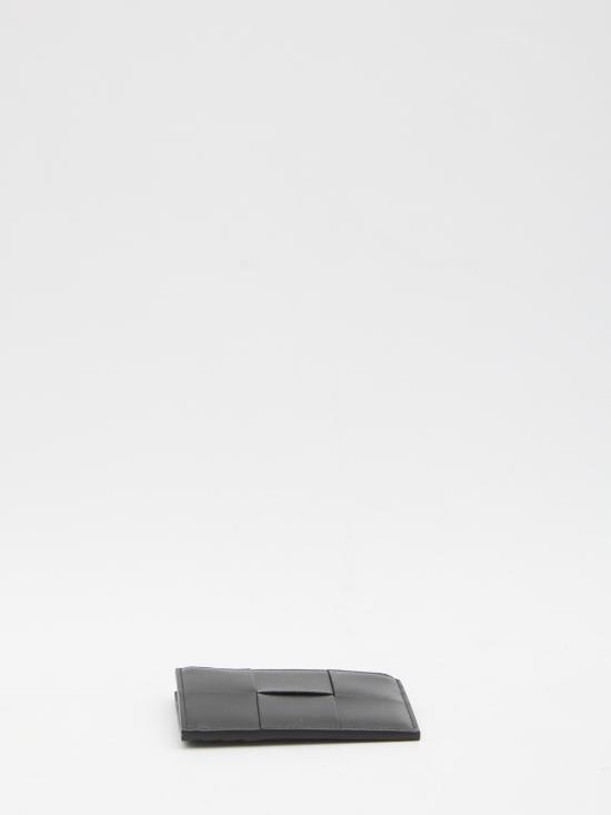  보테가베네타 캐세트 집 카드 케이스 853519 VBWD38803 BLACK - BOTTEGA VENETA