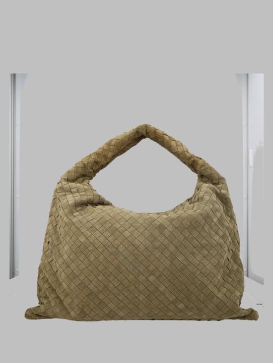  보테가베네타 라지 홉 백 763970 V1QE32859 GREEN - BOTTEGA VENETA