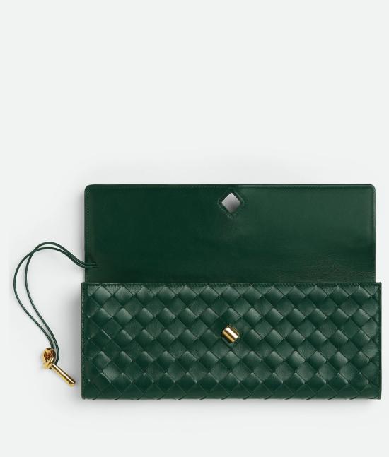  보테가베네타 안디아모 클러치 741511 VCPP33050 GREEN - BOTTEGA VENETA