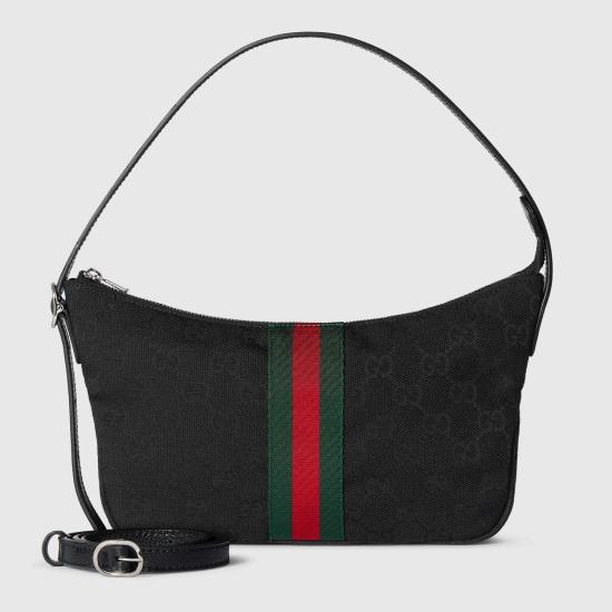  구찌 루네타 스몰 크로스바디백 863406 FAFWA1053 BLACK - GUCCI