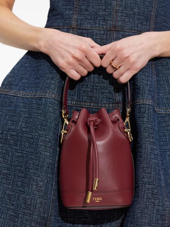  펜디 몬트레조 버킷백 8BS109 AYJ1F0YPU BORDEAUX - FENDI