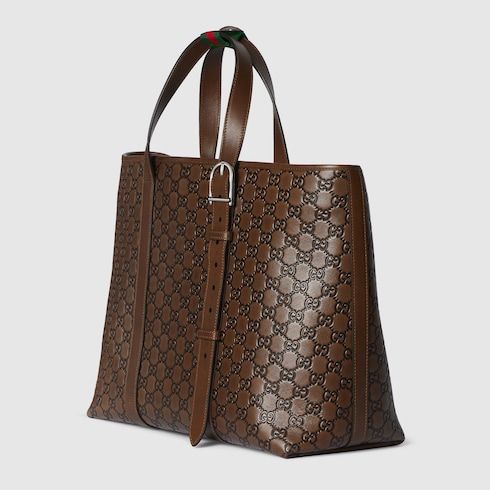  구찌 토트백 850218 AAFWQ2741 BROWN - GUCCI