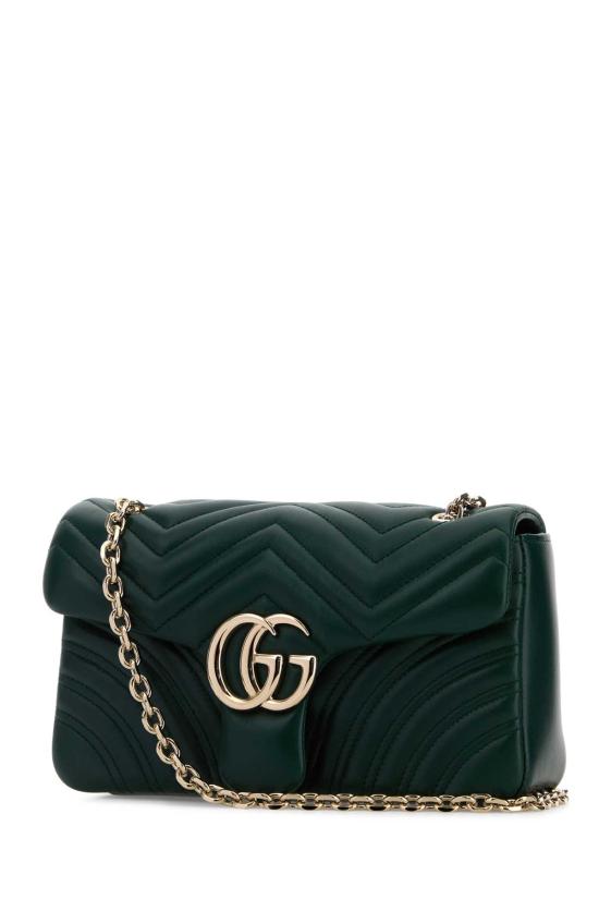  구찌 GG 마몽 미디엄 숄더백 837267 AAE383020 GREEN - GUCCI