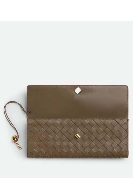  보테가베네타 안디아모 클러치 741511 VCPP32360 BEIGE - BOTTEGA VENETA