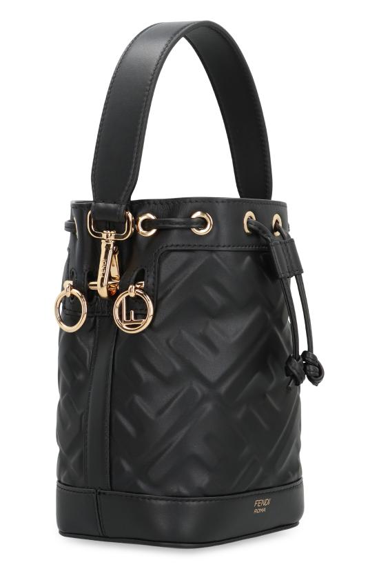  펜디 몬트레조 레더 미니 백 8BS093 ANWTF0KUR BLACK - FENDI