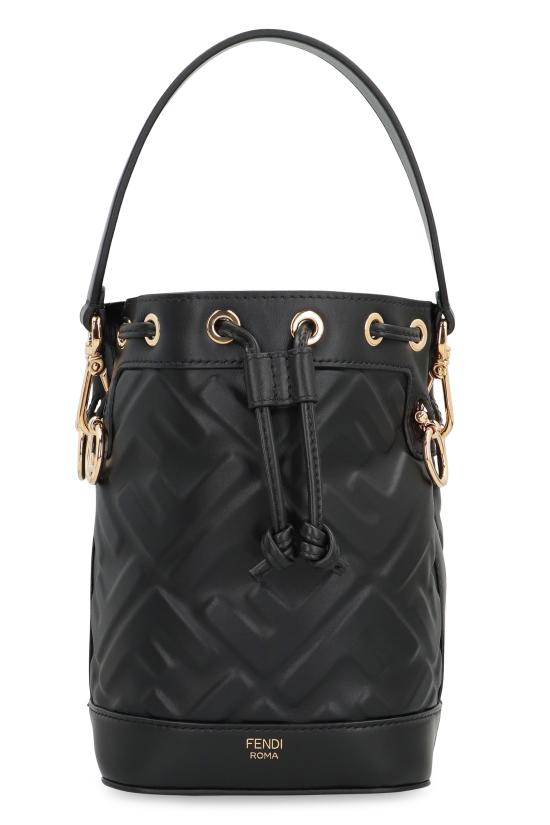  펜디 몬트레조 레더 미니 백 8BS093 ANWTF0KUR BLACK - FENDI
