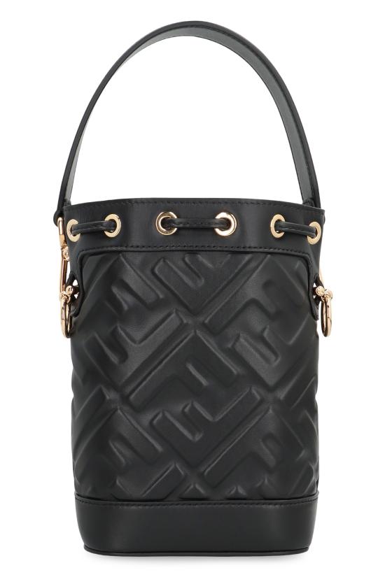  펜디 몬트레조 레더 미니 백 8BS093 ANWTF0KUR BLACK - FENDI