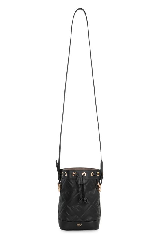  펜디 몬트레조 레더 미니 백 8BS093 ANWTF0KUR BLACK - FENDI