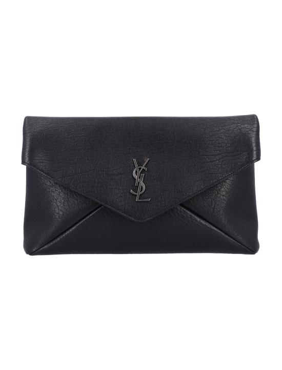  생로랑 카산드라 라지 엔벨로프 파우치 778181 AACIA1000 BLACK