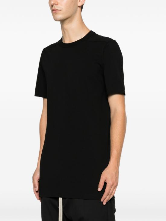 26FW 릭 오웬스 반팔 티셔츠 RU02F4264JA09 BLACK - RICK OWENS