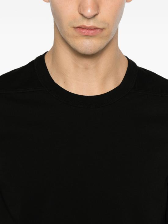26FW 릭 오웬스 반팔 티셔츠 RU02F4264JA09 BLACK - RICK OWENS