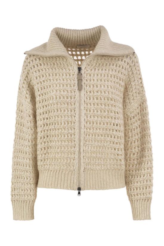 26FW 브루넬로 쿠치넬리 스웨터 MGO378806 CGM42 IVORY