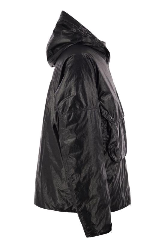 26FW 스톤 아일랜드 라이트 나일론 3L-TC 후드 다운 자켓 L2S154100056S0419 V0029 BLACK - STONE ISLAND