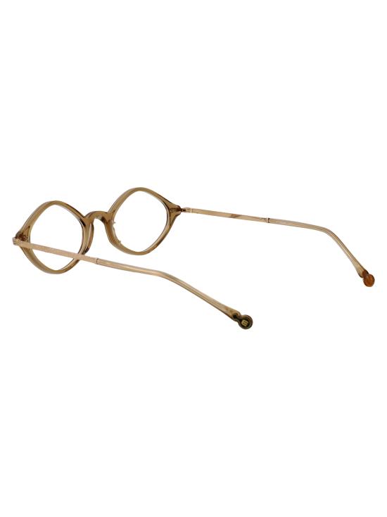 26SS 마츠다 안경 M2066 CMLBG CARAMEL BRUSHED GOLD CLEAR LENS - MATSUDA