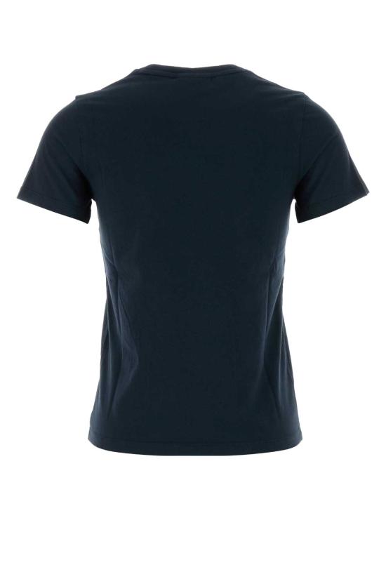 26FW 메종키츠네 폭스 헤드 레귤러 폴로 티셔츠 PW00113KJ7026 0413 BLUE - MAISON KITSUNE