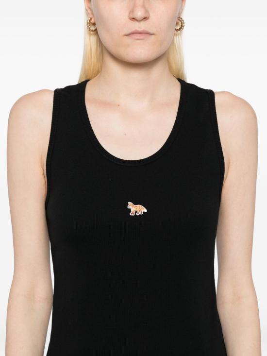  메종키츠네 베이비 폭스 탱크탑 PW00623KA0033 P199 BLACK - MAISON KITSUNE