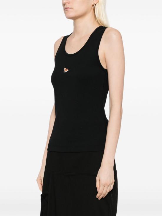  메종키츠네 베이비 폭스 탱크탑 PW00623KA0033 P199 BLACK - MAISON KITSUNE