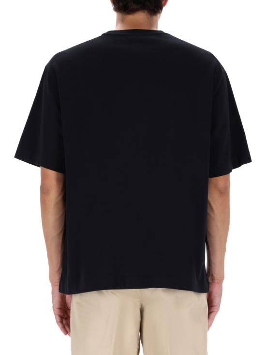 26FW 메종키츠네 폭스 헤드 오버사이즈 티셔츠 PM00109KJ0119 P199 BLACK - MAISON KITSUNE