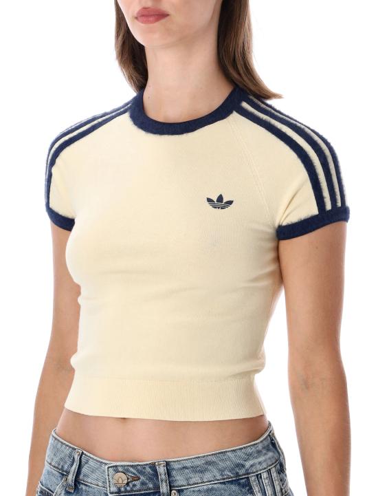 26FW 아디다스 스웨터 KS7376 WARNWANIN CREAM BLUE - ADIDAS