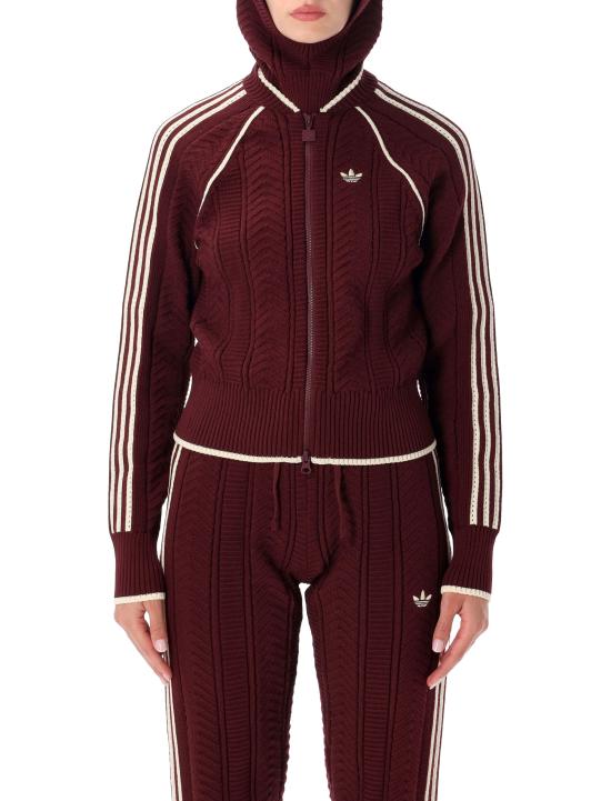 26FW 아디다스 스웨터 KR8941 MAROONVIV BORDEAUX RED