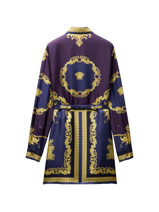 26FW 베르사체 미디 원피스 10269001A19279 5UL30 BLUE - VERSACE