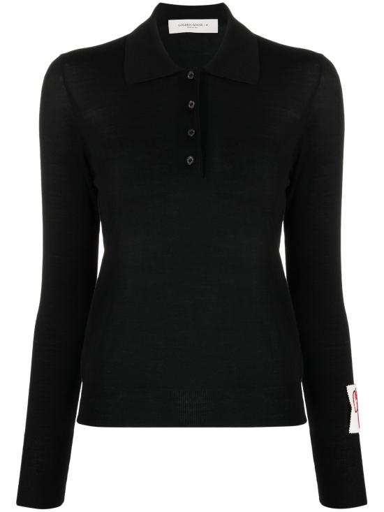 26FW 골든구스 스웨터 GWP01354P001041 90100 BLACK