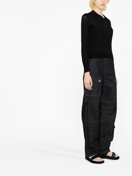 26FW 골든구스 스웨터 GWP01354P001041 90100 BLACK - GOLDEN GOOSE