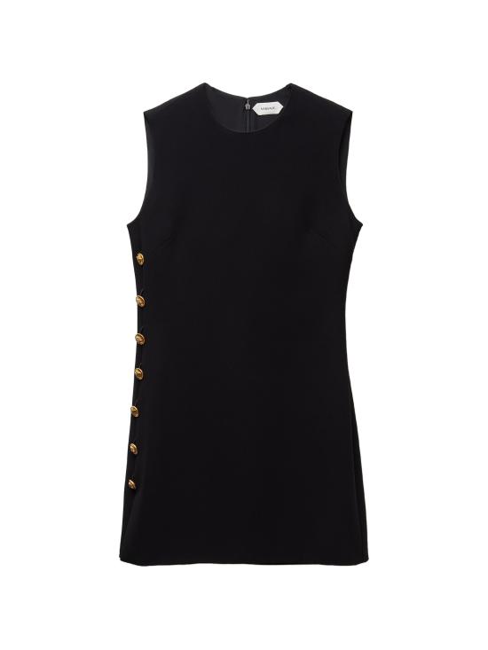 26FW 베르사체 미디 원피스 10266701A13362 1B000 BLACK