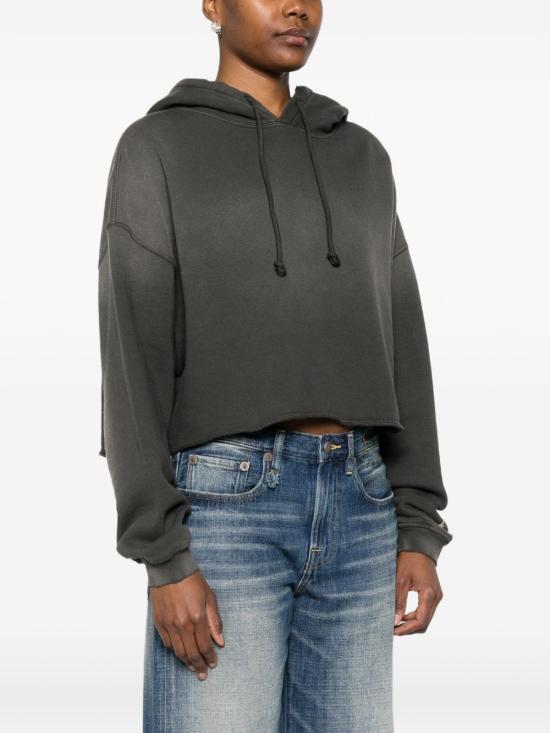 26FW 골든구스 후드 티셔츠 GWP02699P002513 60666 BLACK - GOLDEN GOOSE