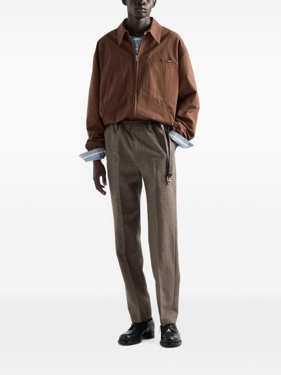 26FW 프라다 스트레이트 팬츠 SPH571OOO6403 F0161 GREEN - PRADA