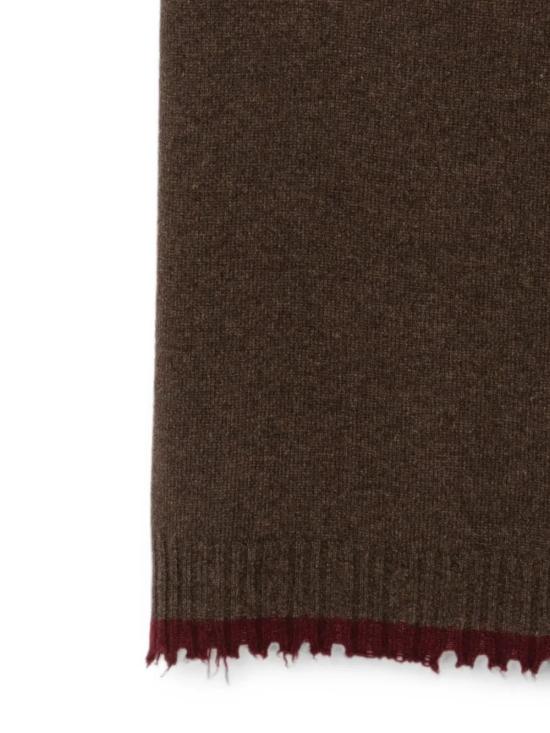 26FW 우마 왕 머플러/스카프 UK0050WS UW067 BROWN - UMA WANG