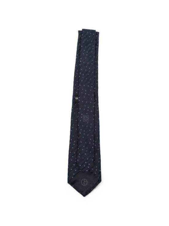 26FW 조르지오 아르마니 넥타이 GM000800TE22434 FB065 BLUE - GIORGIO ARMANI