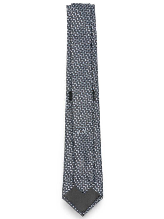 26FW 조르지오 아르마니 넥타이 GM000800TE22430 F8033 GREY - GIORGIO ARMANI