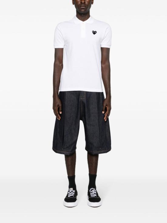 26FW 꼼데가르송 반팔 티셔츠 AXT066 2 WHITE - COMME DES GARCONS