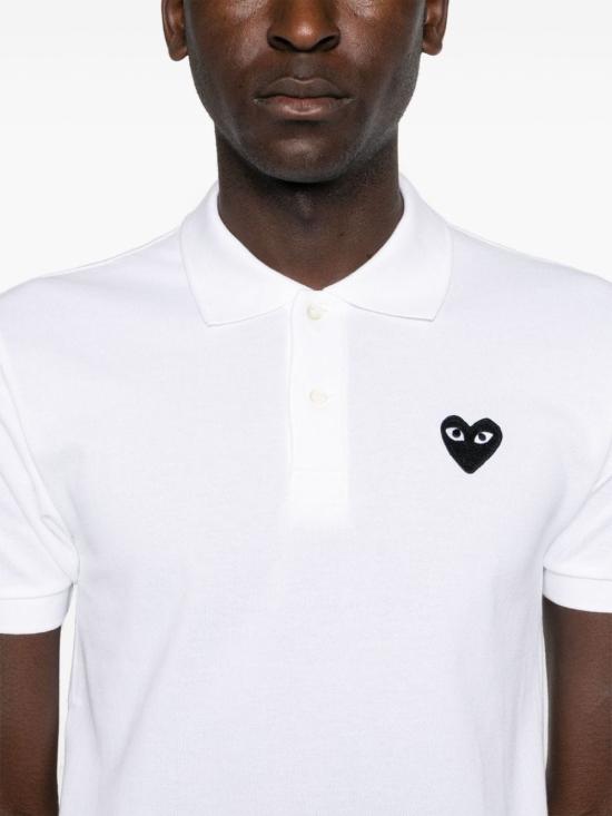 26FW 꼼데가르송 반팔 티셔츠 AXT066 2 WHITE - COMME DES GARCONS