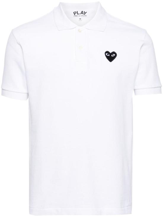 26FW 꼼데가르송 반팔 티셔츠 AXT066 2 WHITE