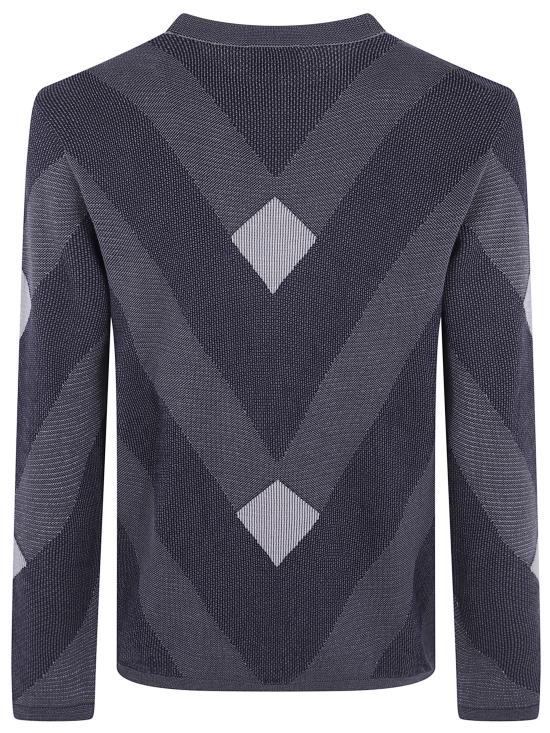 26FW 엠포리오 아르마니 스웨터 EM006247AF29852 FB046 BLUE - EMPORIO ARMANI