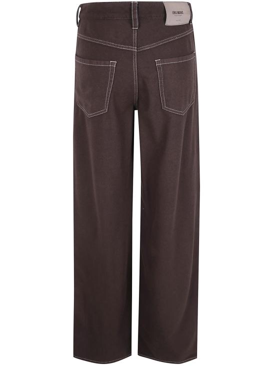 26FW 우마 왕 스트레이트 팬츠 UP3036WO UW600 BROWN - UMA WANG