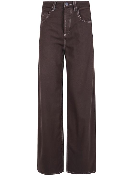 26FW 우마 왕 스트레이트 팬츠 UP3036WO UW600 BROWN