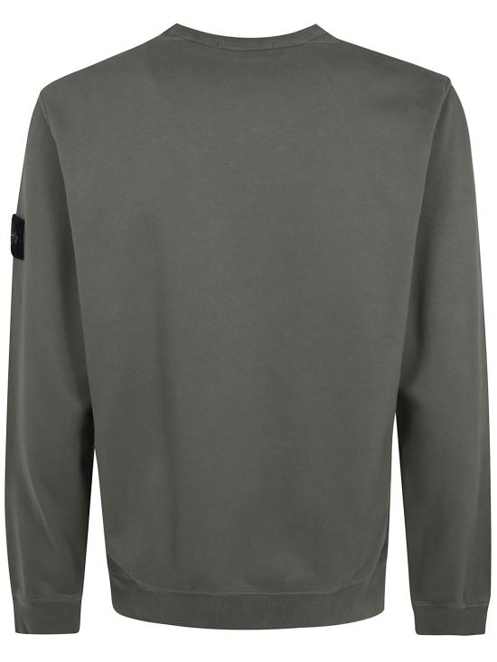 26FW 스톤 아일랜드 60120 코튼 플리스 스웨트셔츠 L2S156100049S0A20 V005G GREEN - STONE ISLAND