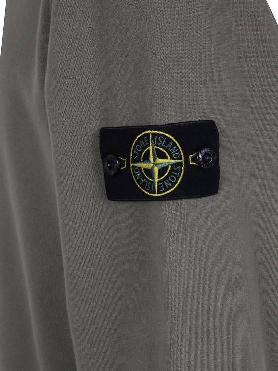 26FW 스톤 아일랜드 60120 코튼 플리스 스웨트셔츠 L2S156100049S0A20 V005G GREEN - STONE ISLAND