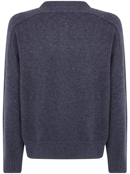 26FW 루루 드 세종 스웨터 AIDARLDS CHARCOAL GREY - LOULOU DE SAISON
